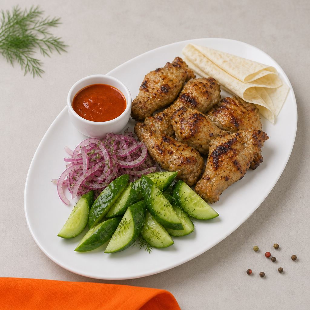 Шашлык куриные крылья